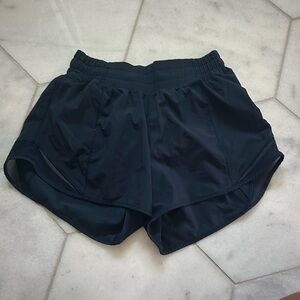 LULULEMON NAVY HOTTY HOT SHORTS